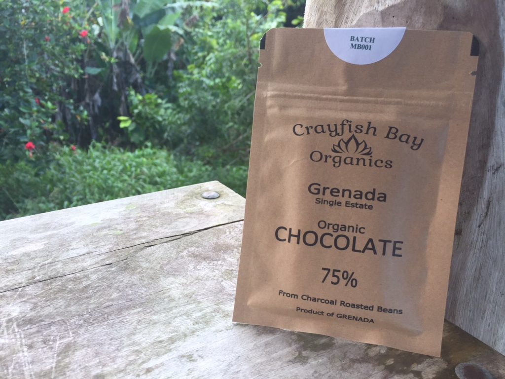 Crayfish Bay Organics 75% Chocolate Bar