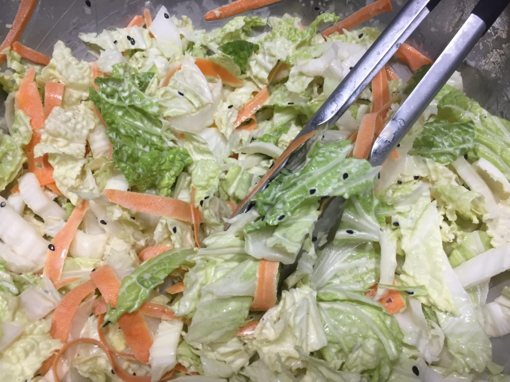 Cole Slaw from Chinese Cabbage