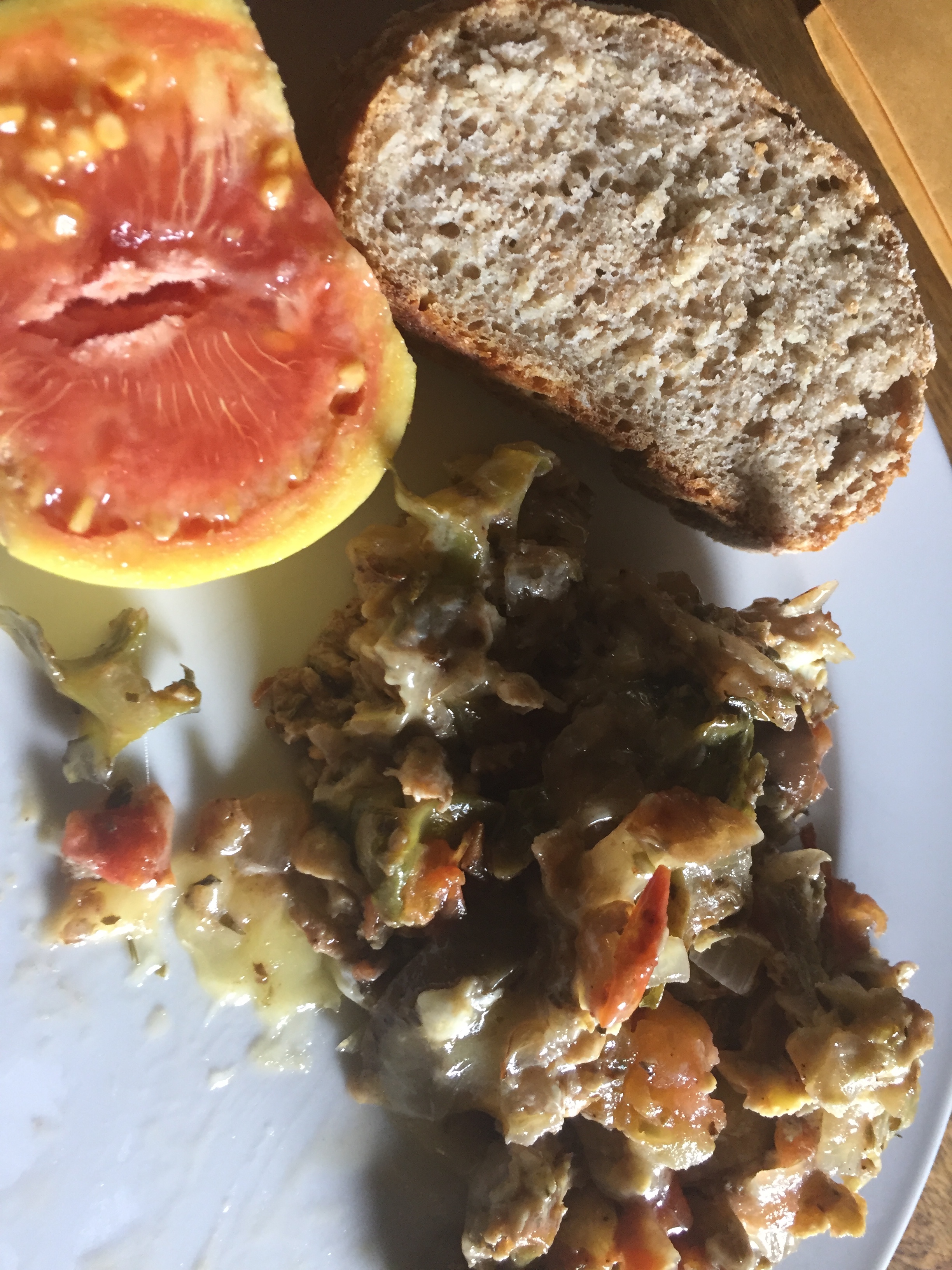 Breakfast at Crayfish Bay Organic Farm in Grenada